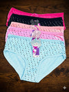 Women’s Printed Cotton Panties – Cute Star Design Soft & Stretchy Briefs